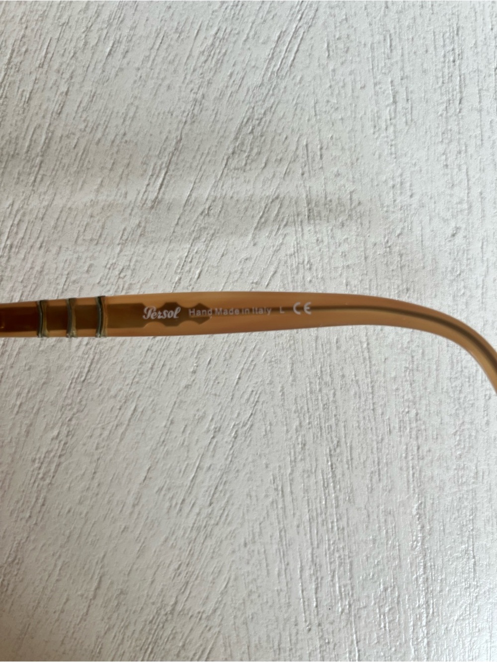 Persol Sunglasses in Tan Frame with Gradient Brown Lenses - Picture 4 of 4
